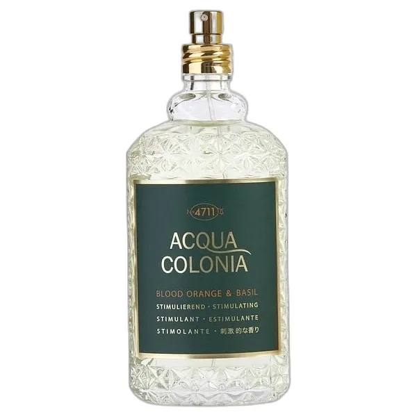 Frasco del perfume 4711 Acqua Colonia Blood Orange & Basil Eau de Cologne