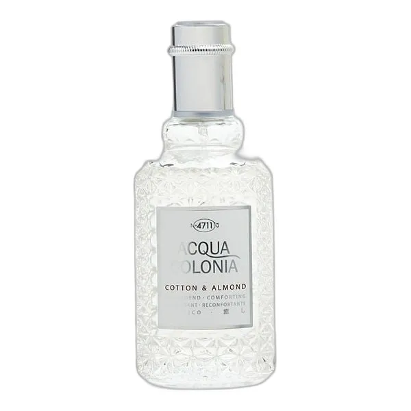 Frasco del perfume 4711 Acqua Colonia Cotton & Almond Eau de Cologne