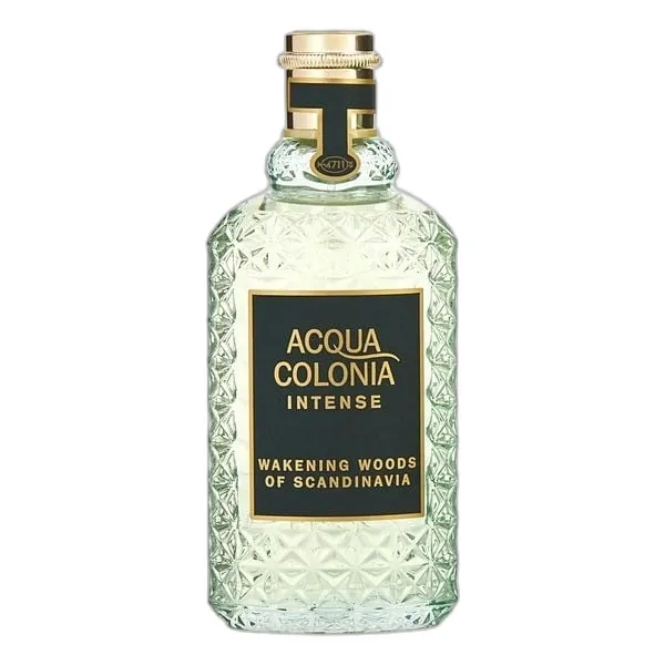Frasco del perfume 4711 Acqua Colonia Intense Wakening Woods Of Scandinavia Eau de Cologne