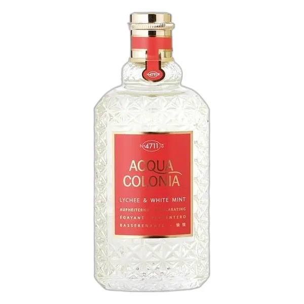Frasco del perfume 4711 Acqua Colonia Lychee & White Mint Eau de Cologne
