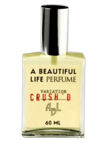 Frasco del perfume A Beautiful Life Brands Crush'd unisex