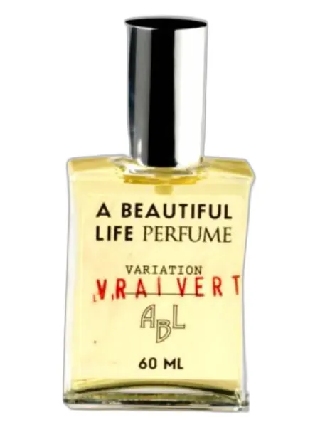 Frasco del perfume A Beautiful Life Brands Vrai Vert unisex