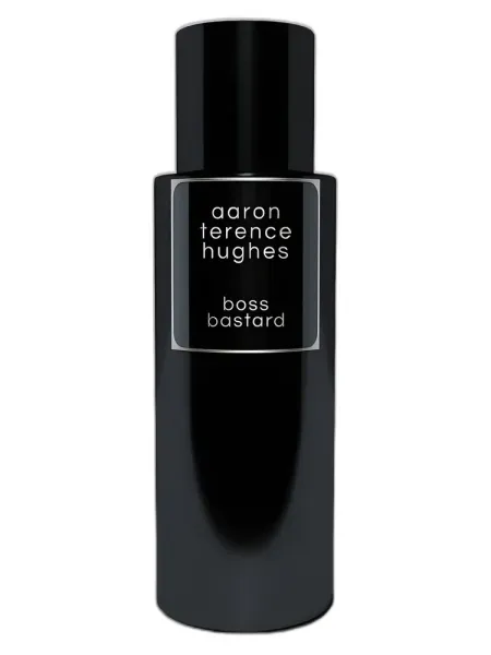 Frasco del perfume Aaron Terence Hughes Boss Bastard