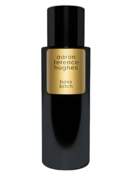 Frasco del perfume Aaron Terence Hughes Boss Bitch