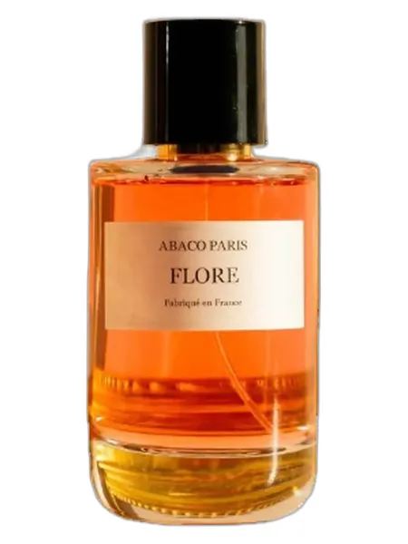 Frasco del perfume Abaco Paris Flore unisex