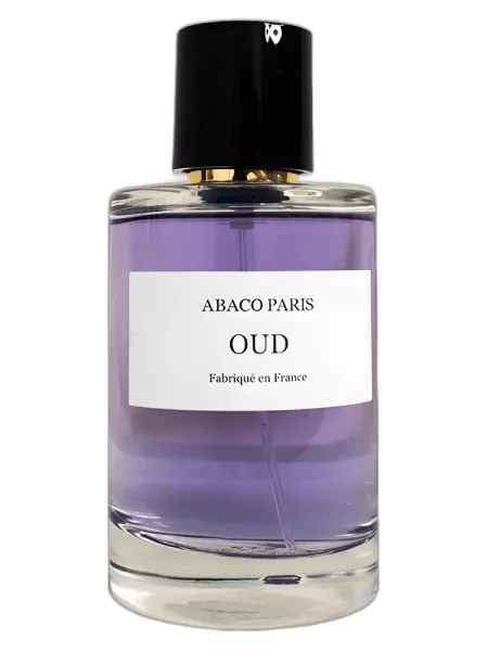 Frasco del perfume Abaco Paris Oud