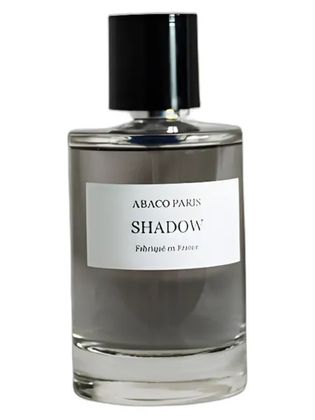 Frasco del perfume Abaco Paris Shadow unisex