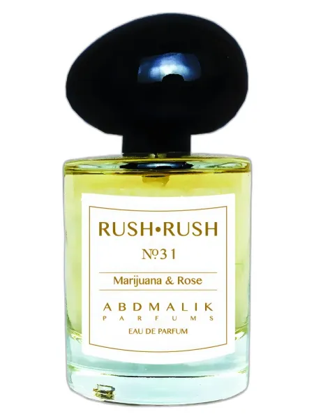 Frasco del perfume ABD Malik Marijuanna & Rose unisex