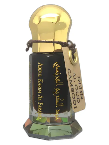 Frasco del perfume Abdul Karim Al Faransi Dehn al Oud Cambodi