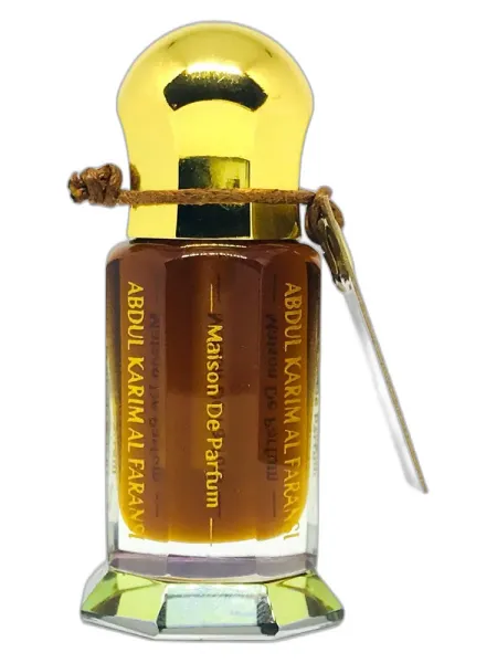 Frasco del perfume Abdul Karim Al Faransi FBI: Fabulous Blend from India