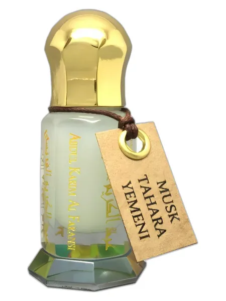 Frasco del perfume Abdul Karim Al Faransi Musk Tahara Yemeni unisex
