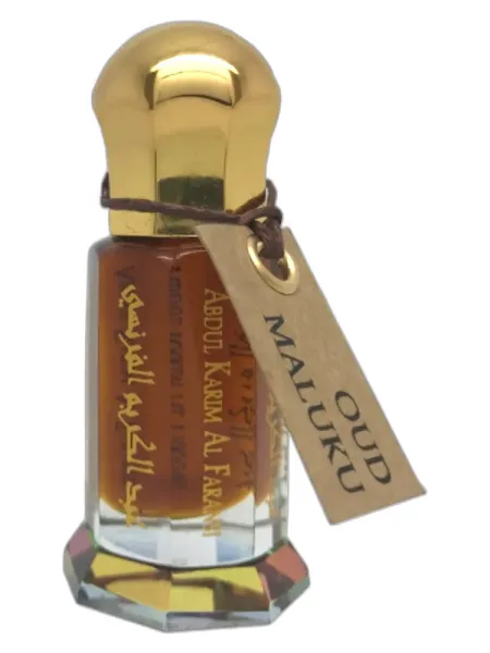 Frasco del perfume Abdul Karim Al Faransi Oud Maluku unisex