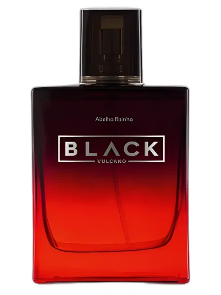 Frasco del perfume Abelha Rainha Black Vulcano