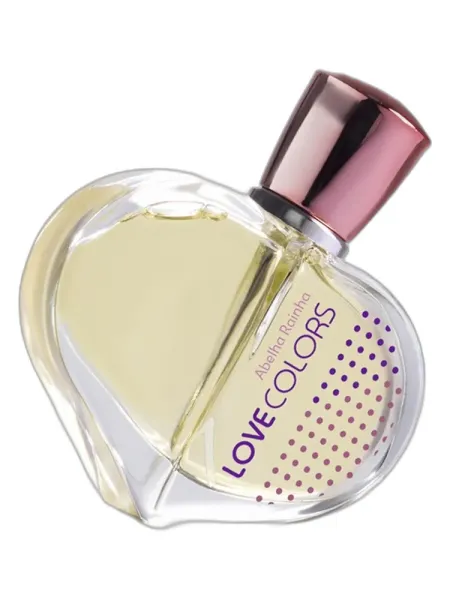 Frasco del perfume Abelha Rainha Love Colors