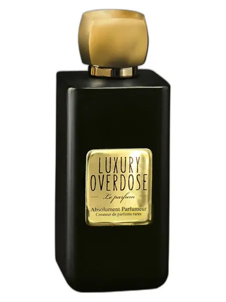 Frasco del perfume Absolument Parfumeur Luxury Overdose unisex Eau de Parfum
