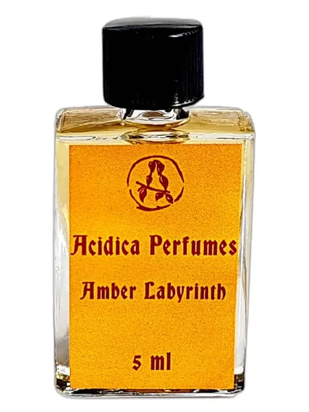 Frasco del perfume Acidica Perfumes Amber Labyrinth unisex