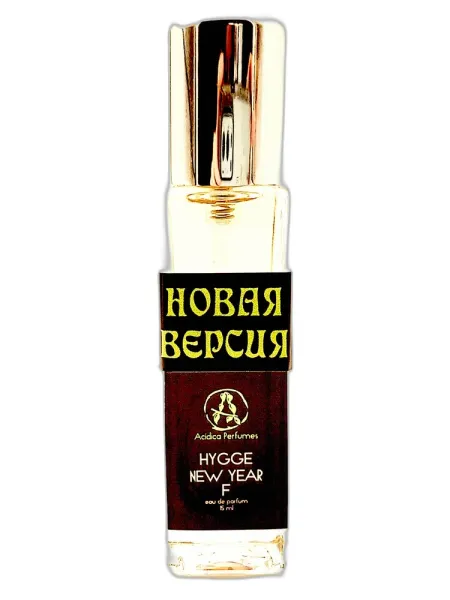 Frasco del perfume Acidica Perfumes Hygge New Year F