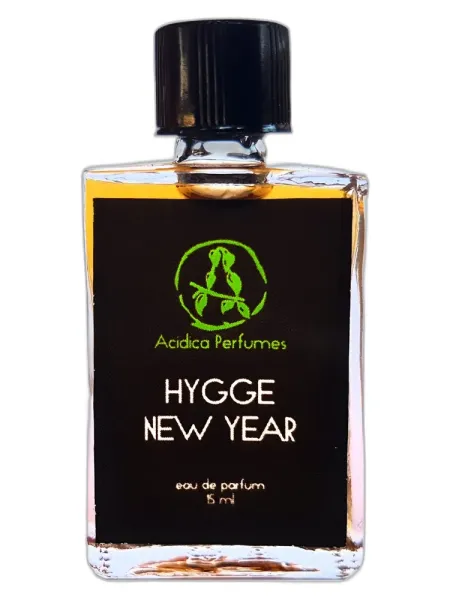 Frasco del perfume Acidica Perfumes Hygge New Year unisex