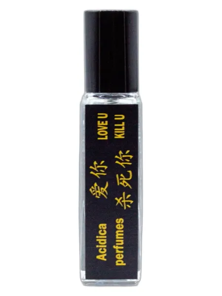Frasco del perfume Acidica Perfumes Love U/Kill U unisex