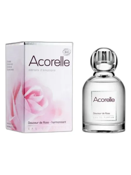 Frasco del perfume Acorelle Douceur de Rose