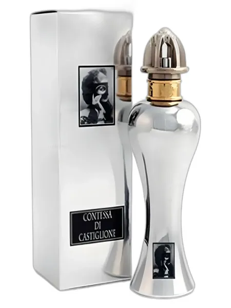 Frasco del perfume Acqua di Genova Contessa di Castiglione Lady Silver