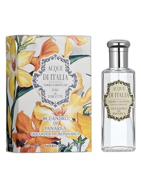 Frasco del perfume Acque di Italia Oleandro di Panarea