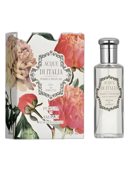 Frasco del perfume Acque di Italia Peonia di Amalfi