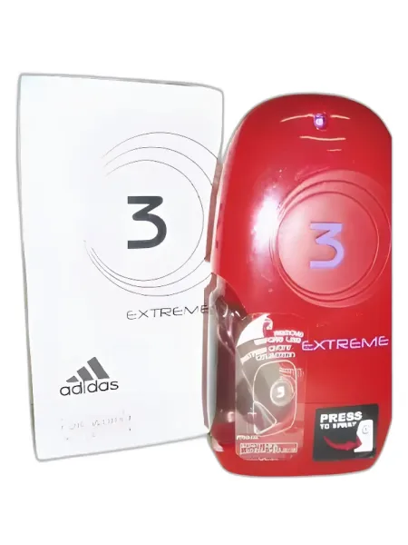 Frasco del perfume Adidas 3 Extreme Pour Elle