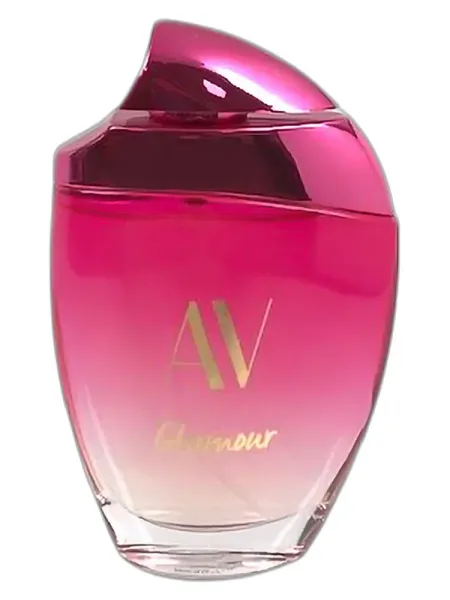 Frasco del perfume Adrienne Vittadini AV Glamour Charming