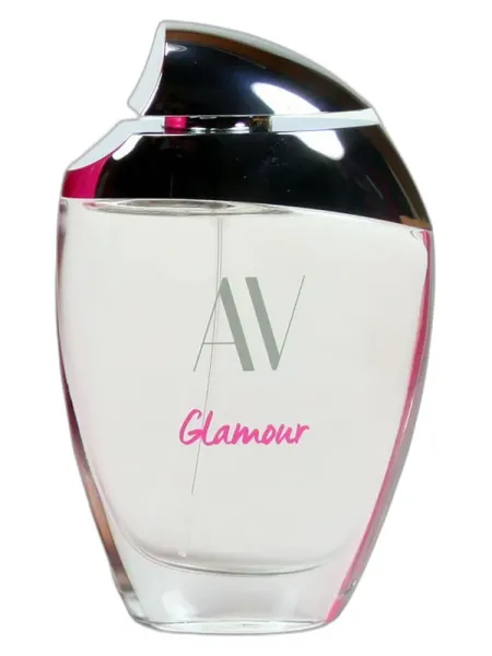 Frasco del perfume Adrienne Vittadini AV Glamour Eau de Parfum