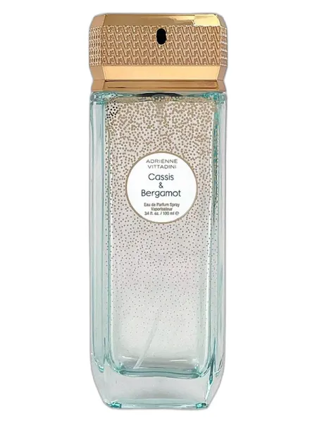 Frasco del perfume Adrienne Vittadini Cassis and Bergamot