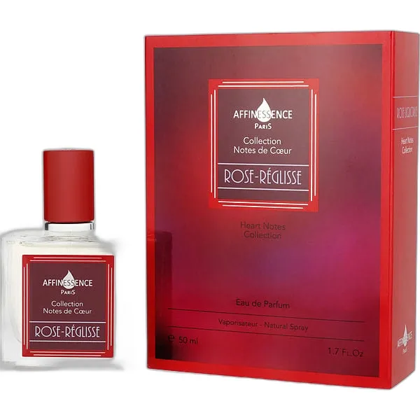 Frasco del perfume Affinessence Rose-Reglisse Eau de Parfum