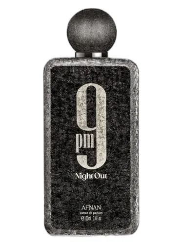 Frasco del perfume Afnan 9 PM Night Out
