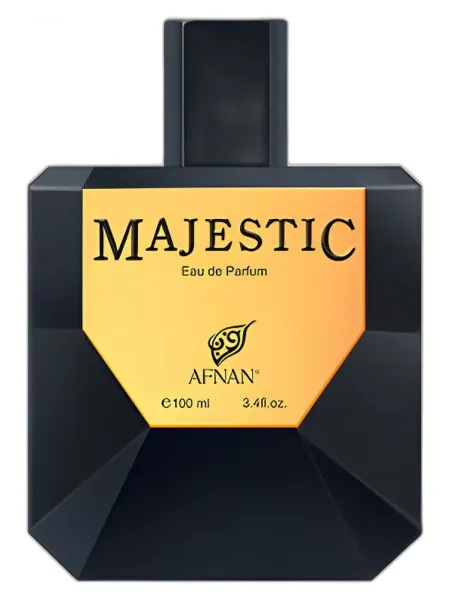 Frasco del perfume Afnan Majestic Black