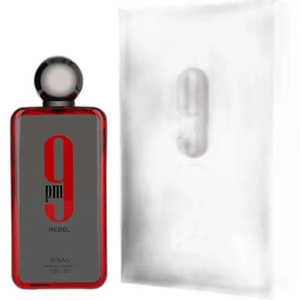 Frasco del perfume Afnan Perfumes Afnan 9 Pm Rebel Eau de Parfum