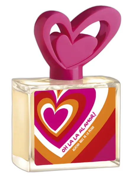 Frasco del perfume Agatha Ruiz de la Prada Oh La La Al Amor!