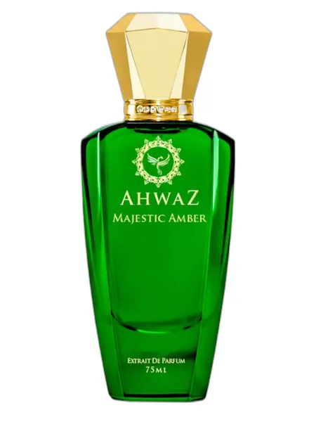 Frasco del perfume Ahwaz Fragrance Majestic Amber unisex