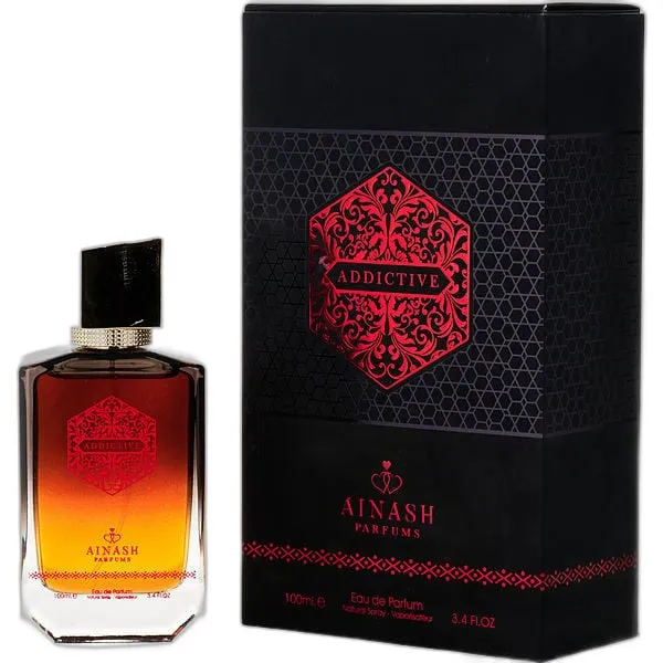 Frasco del perfume Ainash Addictive Eau de Parfum