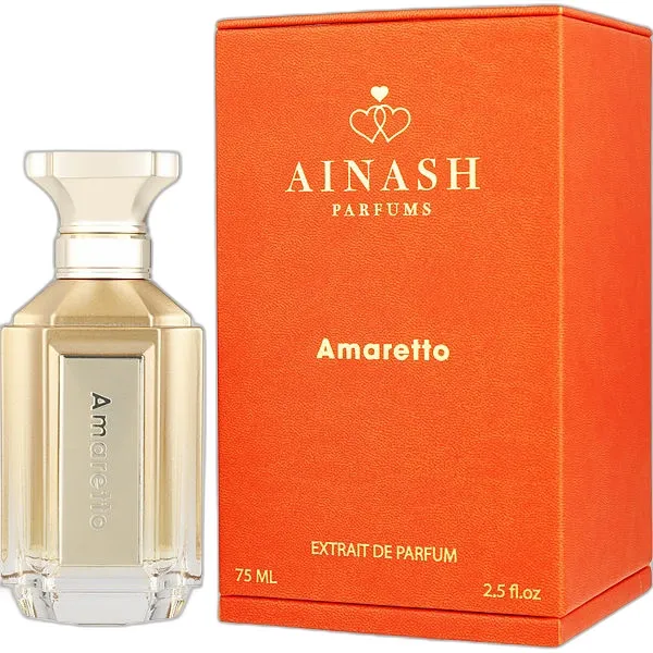 Frasco del perfume Ainash Amaretto Extrait
