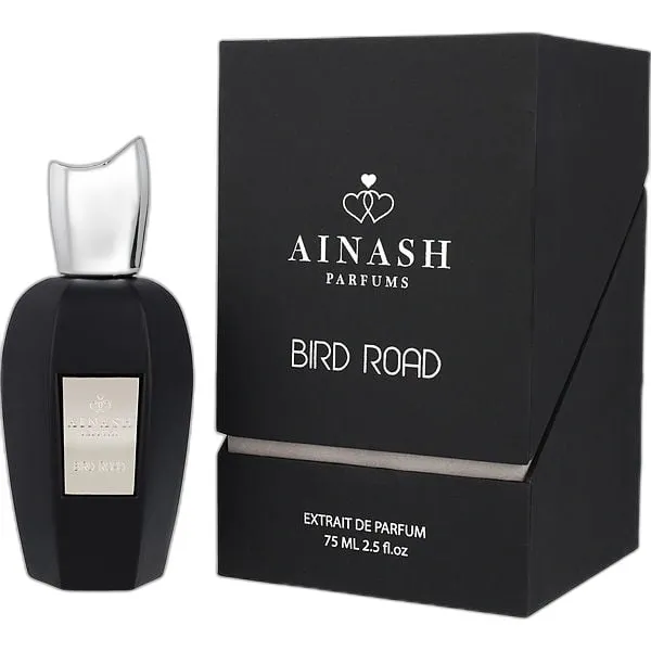 Frasco del perfume Ainash Bird Road Extrait