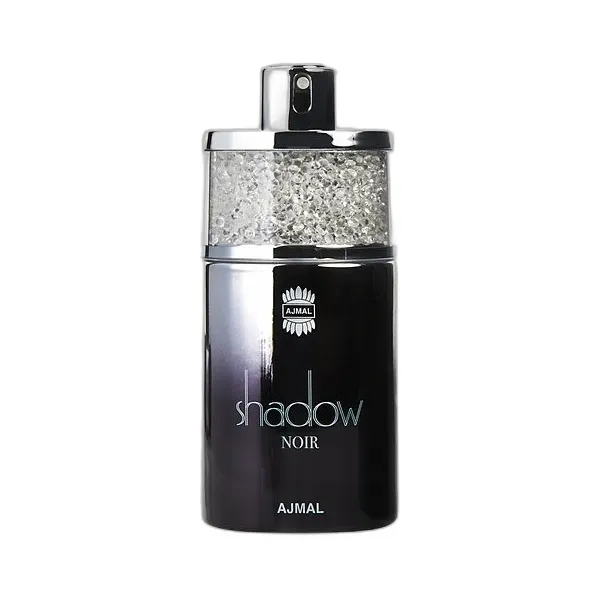 Frasco del perfume Ajmal Shadow Noir Eau de Parfum