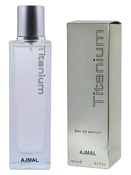 Frasco del perfume Ajmal Titanium