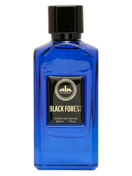 Frasco del perfume Al Ambra Black Forest unisex
