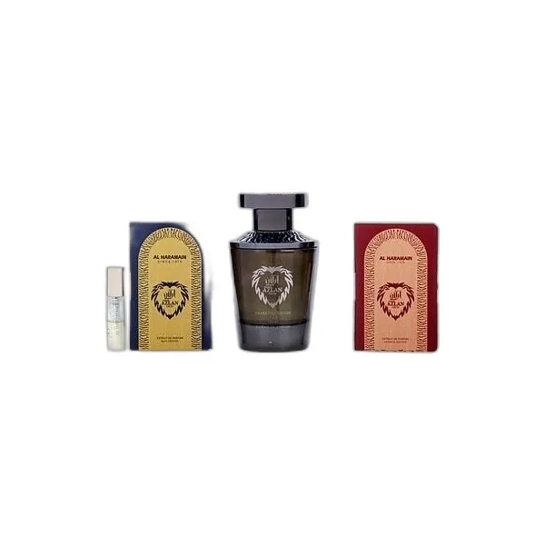 Frasco del perfume Al Haramain Azlan Oud Charcoal Edition Eau de Parfum