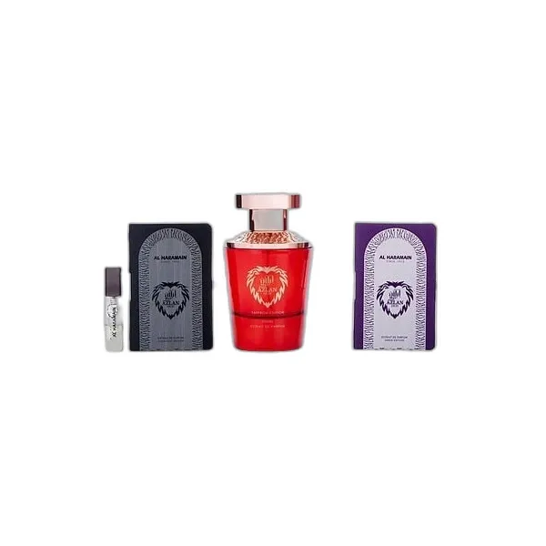 Frasco del perfume Al Haramain Azlan Oud Saffron Edition Eau de Parfum