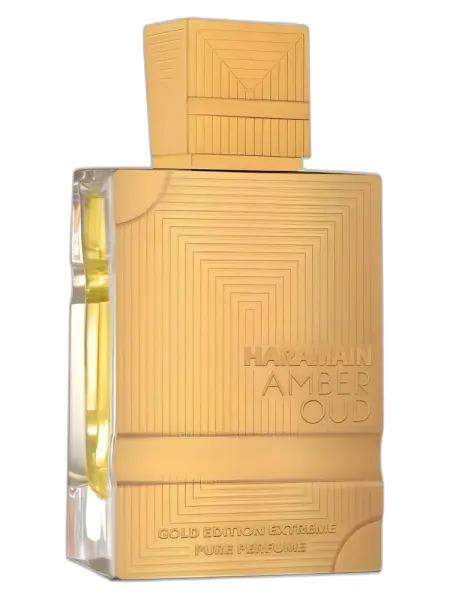 Frasco del perfume Al Haramain Perfumes Amber Oud Gold Edition Extreme Pure Perfume unisex