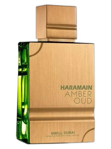 Frasco del perfume Al Haramain Perfumes Amber Oud Smell Dubai