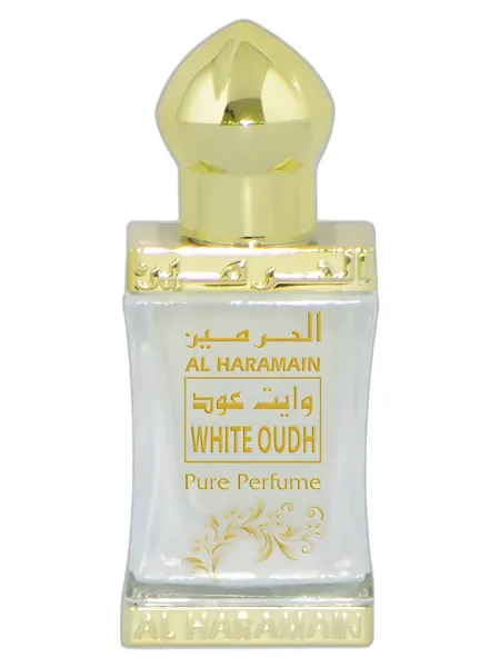 Frasco del perfume Al Haramain Perfumes White Oudh unisex