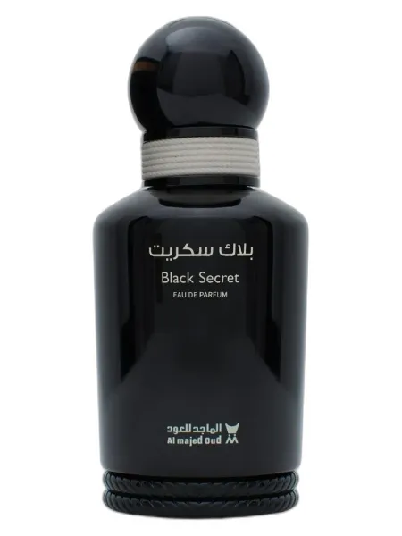 Frasco del perfume Al Majed Oud Black Secret unisex