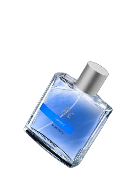 Frasco del perfume Al Musbah Be Sport